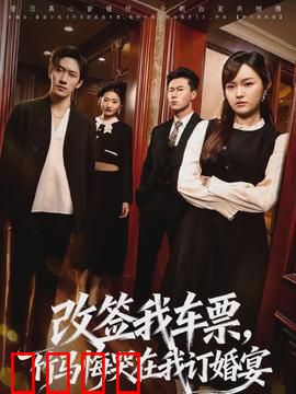 改签我车票，竹马悔哭在我订婚宴：追妻火葬场